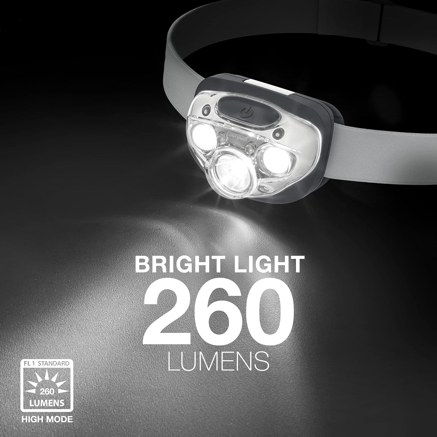 Energizer LED Headlamp [2-Pack], High-Performance Outdoor Lighting Gear, IPX4 Water Resistant Headlamps, Bright and Durable, Batteries Included: Sports & Outdoors