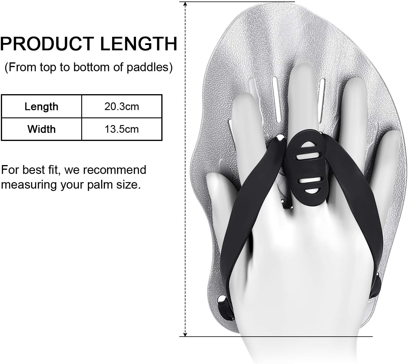 Contour Swim Paddles Hand, Swim Training Hand Paddles with Adjustable Straps, Swimming Hand Paddles for Women and Men : Sports & Outdoors