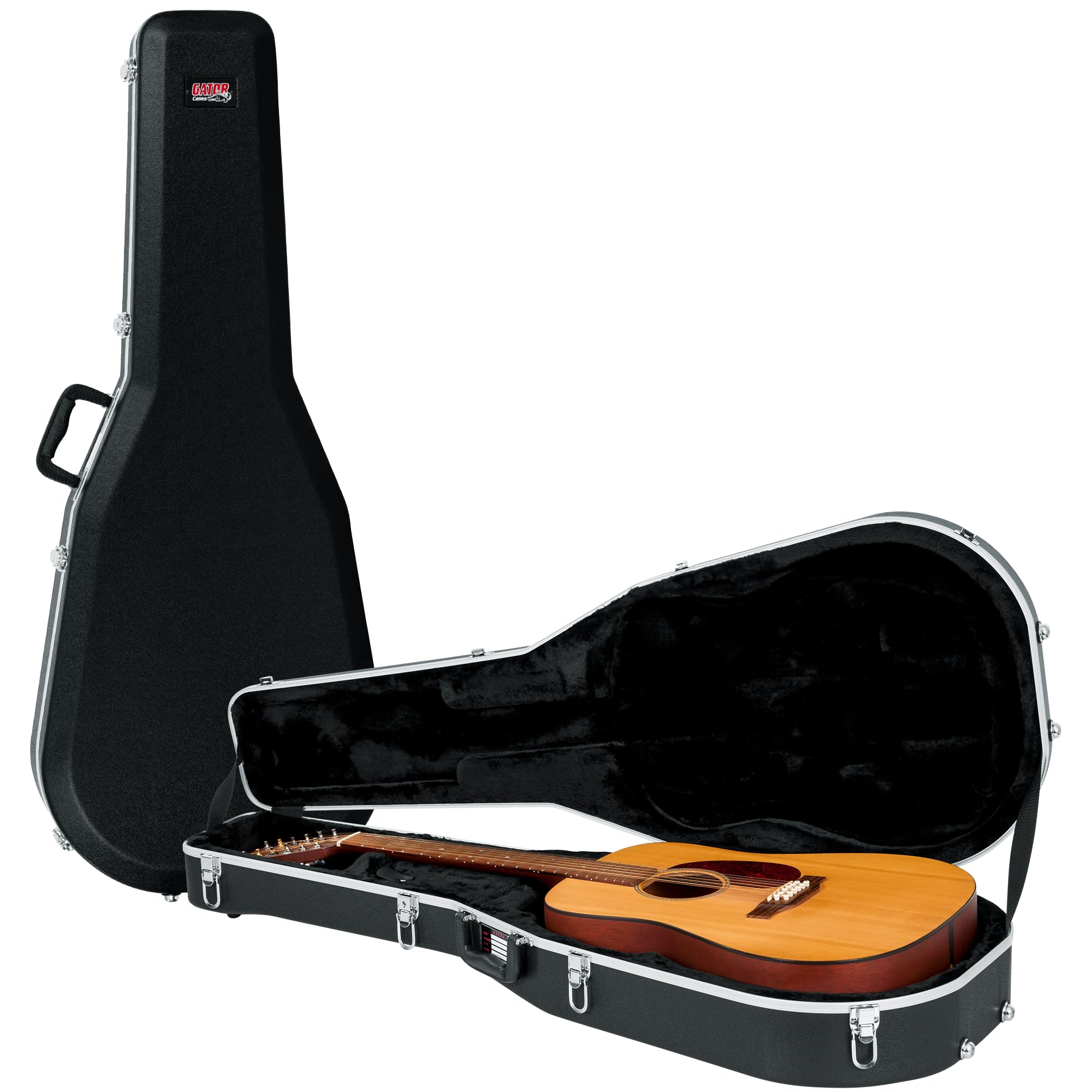 Gator GC-DREAD-12 Deluxe Molded Case For 12-String Dreadnought Acoutic Guitars