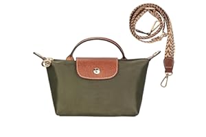 DOMAT Crossbody Bag for Women, Chic Lightweight Purse with Leather Top-handle, Compact Clutch Bag, Shoulder Handbag