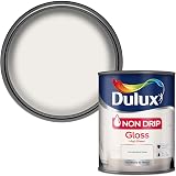 Dulux Non Drip Gloss Paint for Wood and Metal Pure Brilliant White 750ml view 1