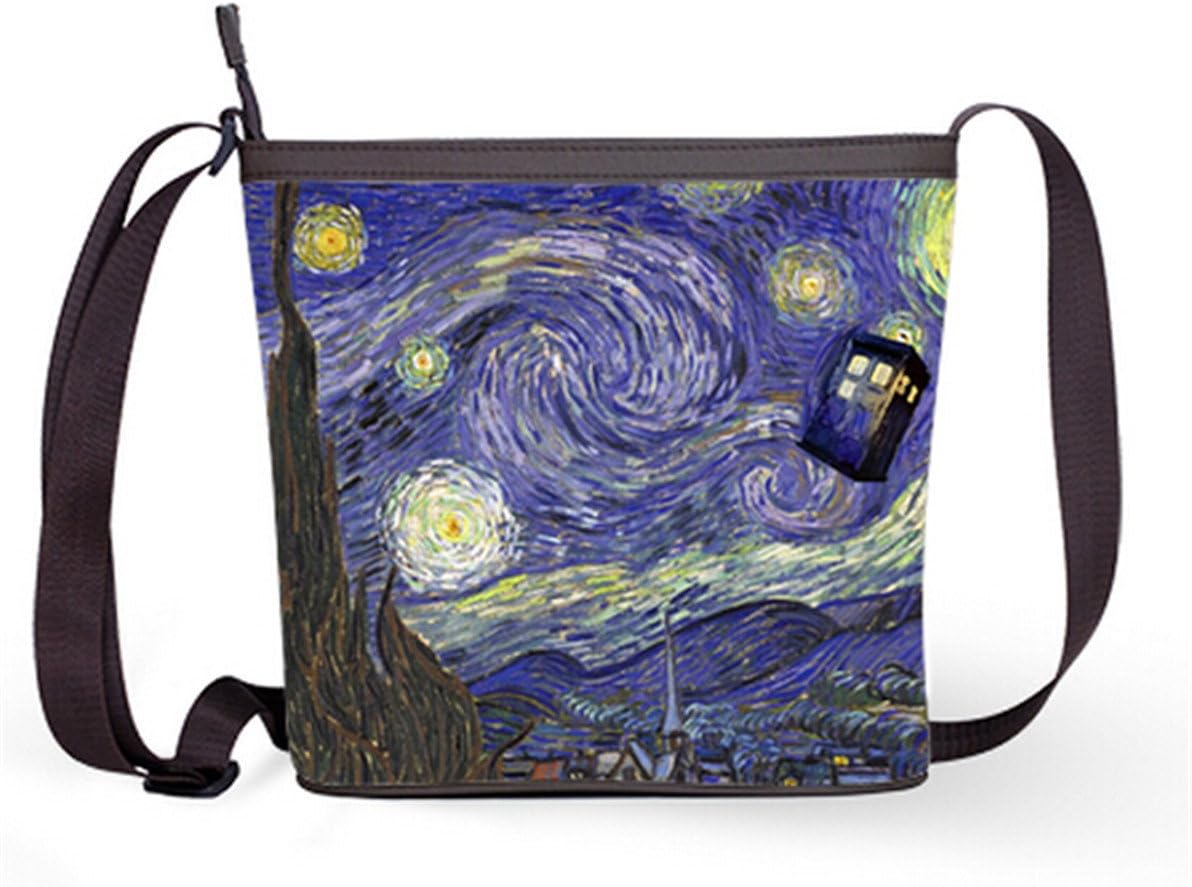 Fashion Casual and Popular Female Sling Bag Crossbody Bag Shoulder Bag with Doctor Who Print