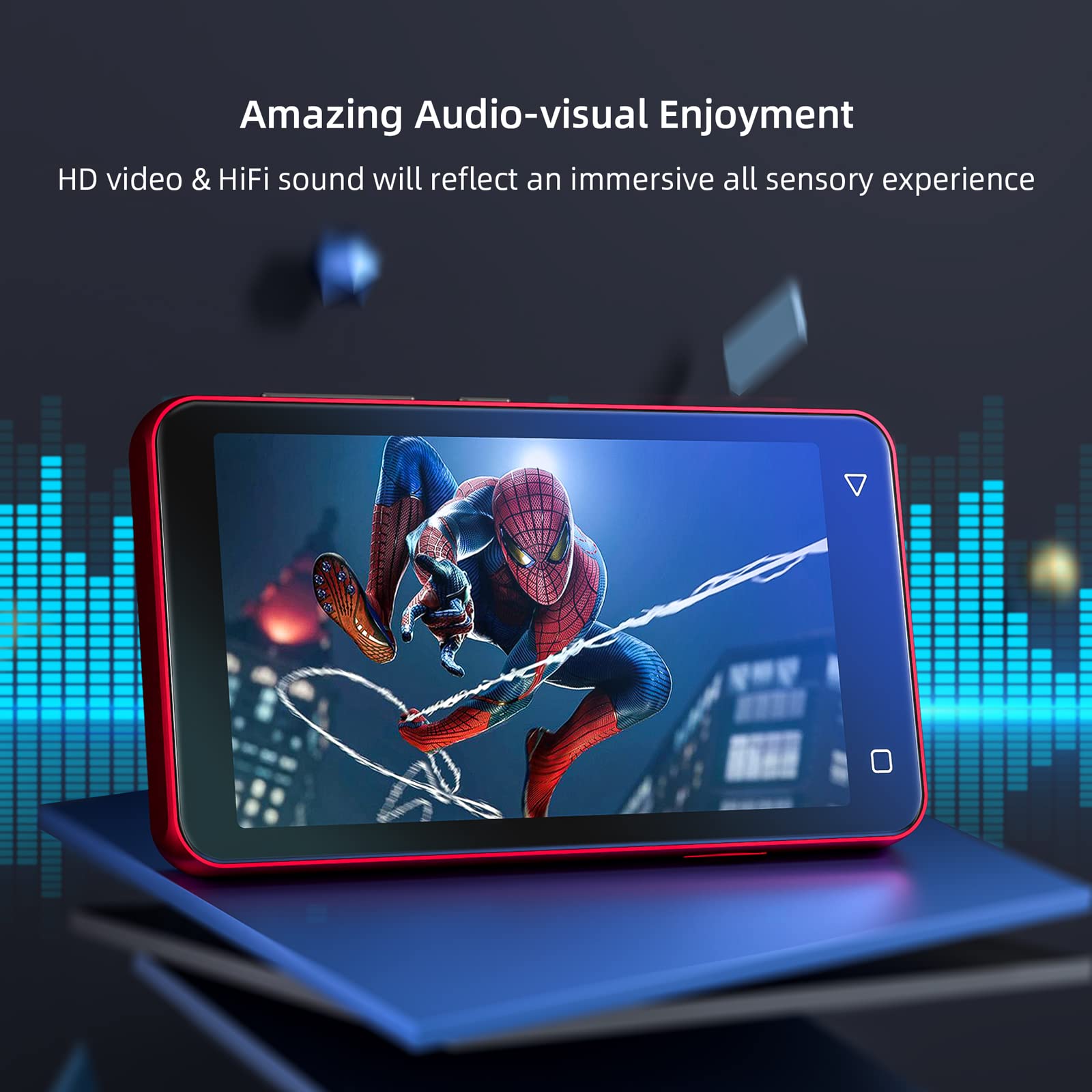 MP3 Player with Bluetooth and WiFi,MP3 Player with Spotify,Spotify Kids,Audible,Pandora,Amazon Music,4