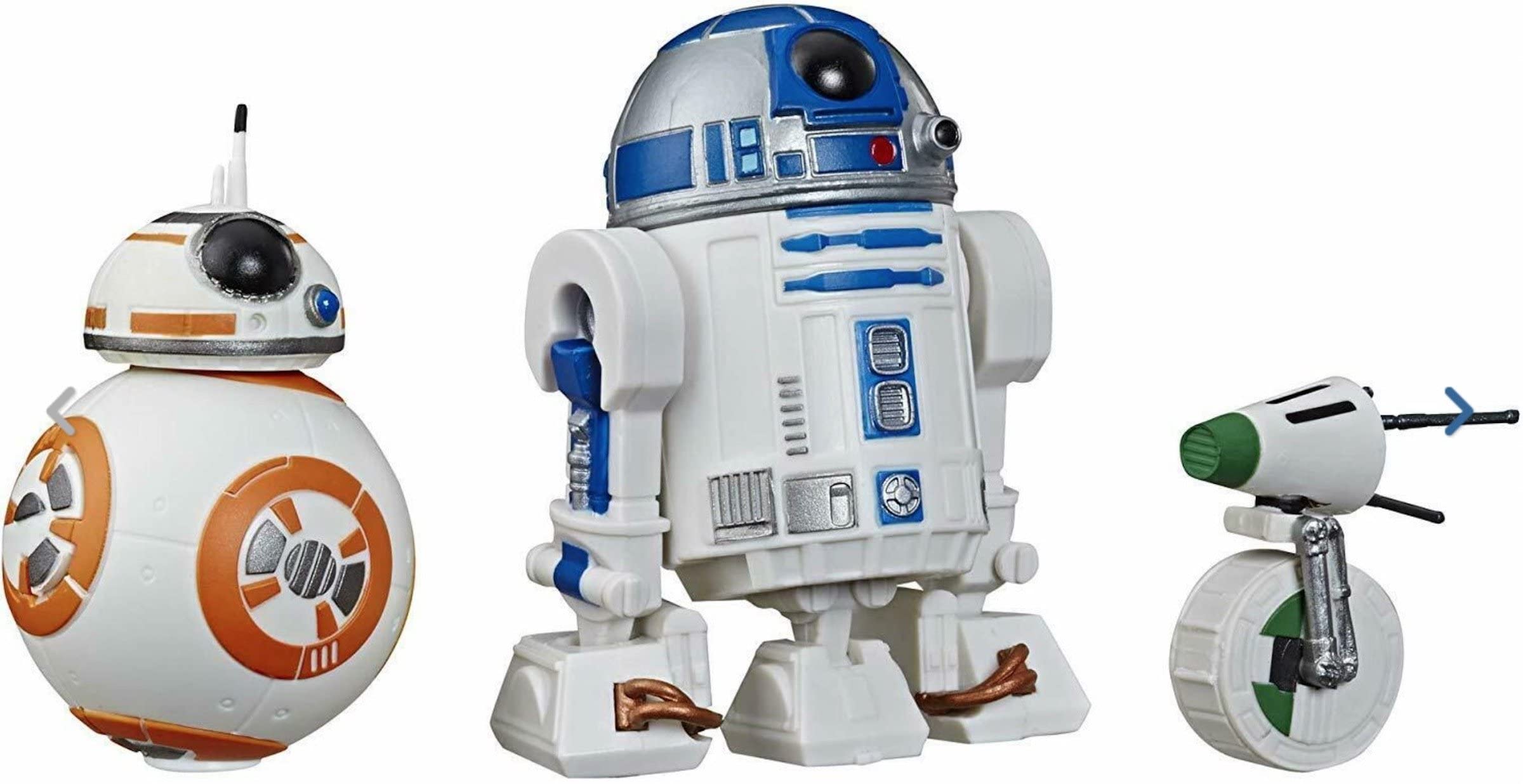 Disney Parks Exclusive - Star Wars Galaxy of Adventures - Droid 3 Pack - R2-D2, BB-8 and D-O