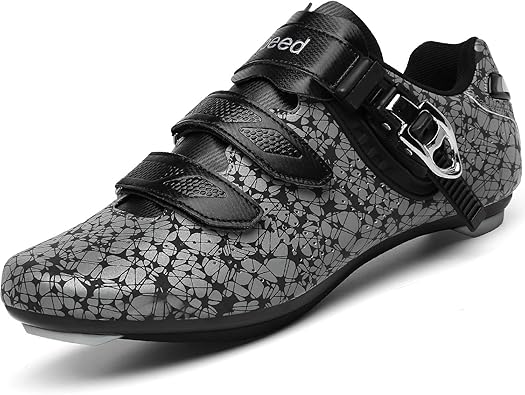 Amazon Lakerom サイクリング サイクルシューズ ロードバイクシューズ Mtbシューズ 自転車 Spd Spd Sl両対応 ベルクロ 滑りにく 超軽量 初心者 白44 Lakerom 自転車