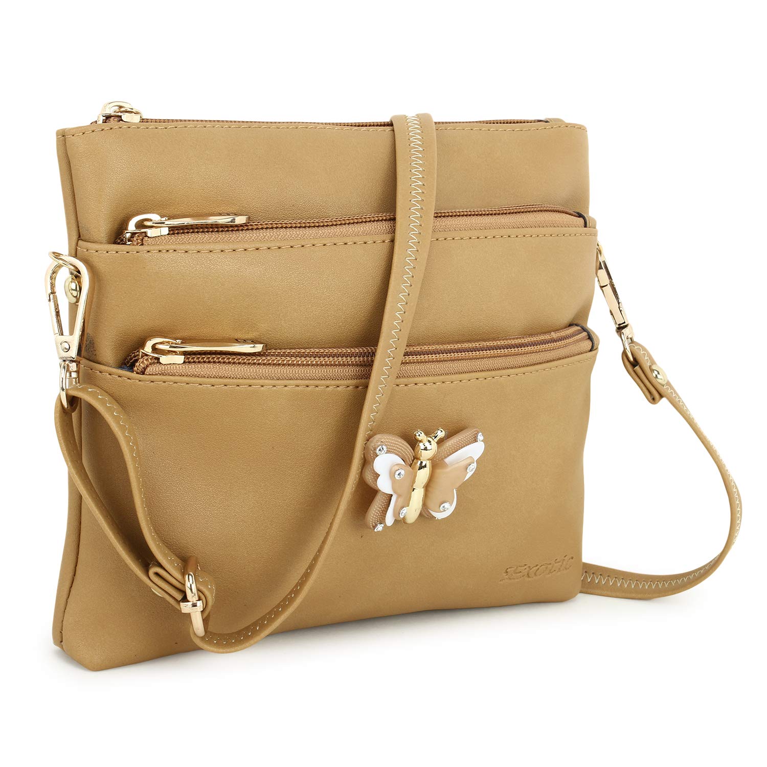 Buy EXOTIC Women's Sling Bag (EXTSLBG32_Beige) at Amazon.in