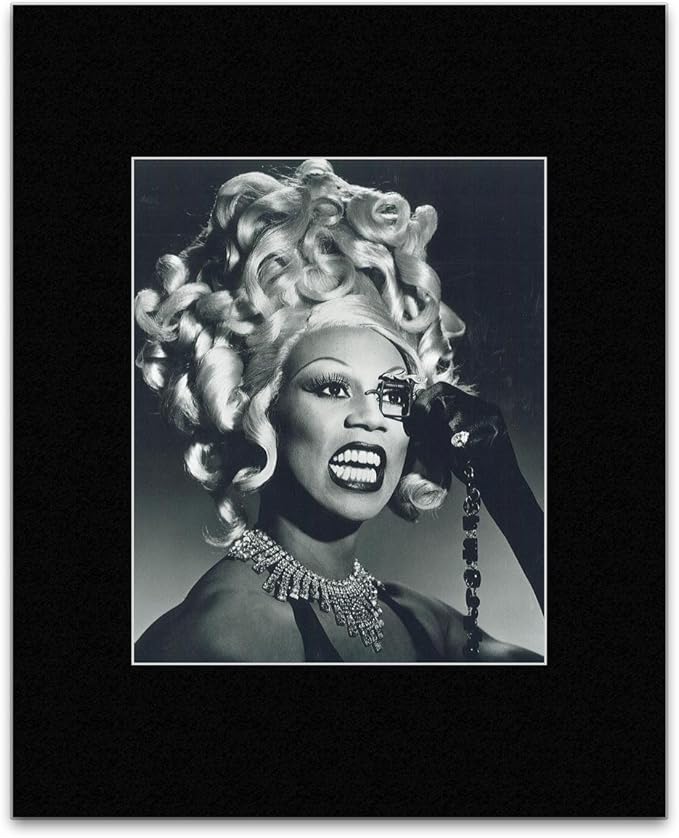 RUPAUL Glasses Mini Poster 25x20.1cm Amazon.co.uk Kitchen & Home