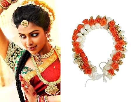 Buy Ekan South Indian Wedding Hair Gajra For Women Hair Gajra For