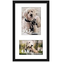 DUENPY 8x14 Picture Frame Collage Display 4x6 and