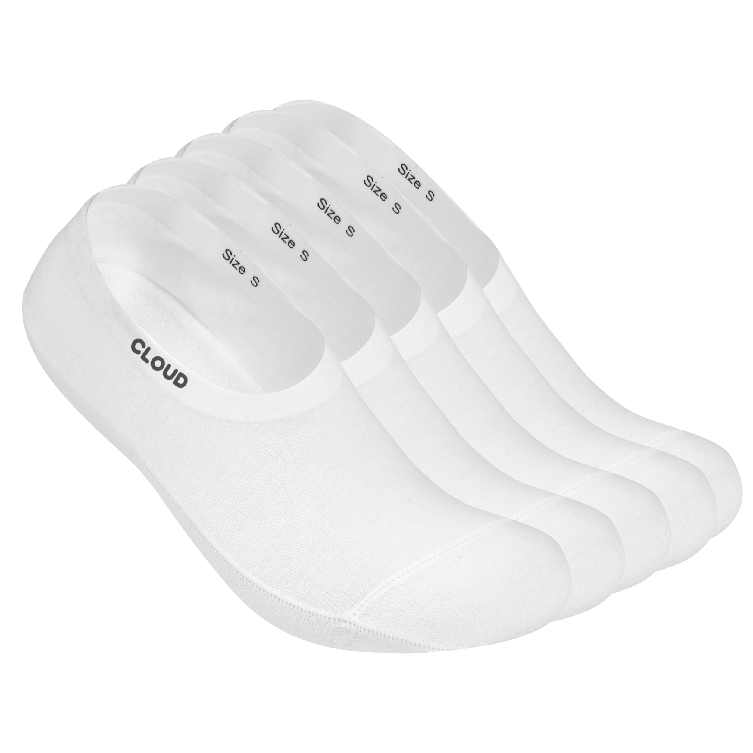 Photo 1 of Cloud Ankle Socks for Women & Men - Thin Comfortable Non Slip Invisible Low Cut Cotton No Show Socks for Casual & Formal Wear