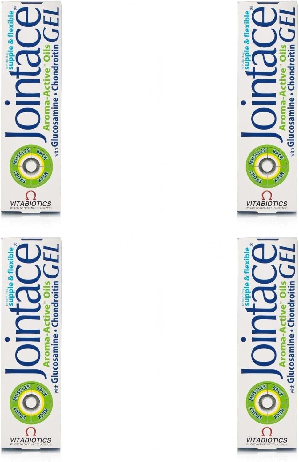 Amazon Com 4 Pack Vitabiotic Jointace Gel 75ml 4 Pack Bundle Health Personal Care