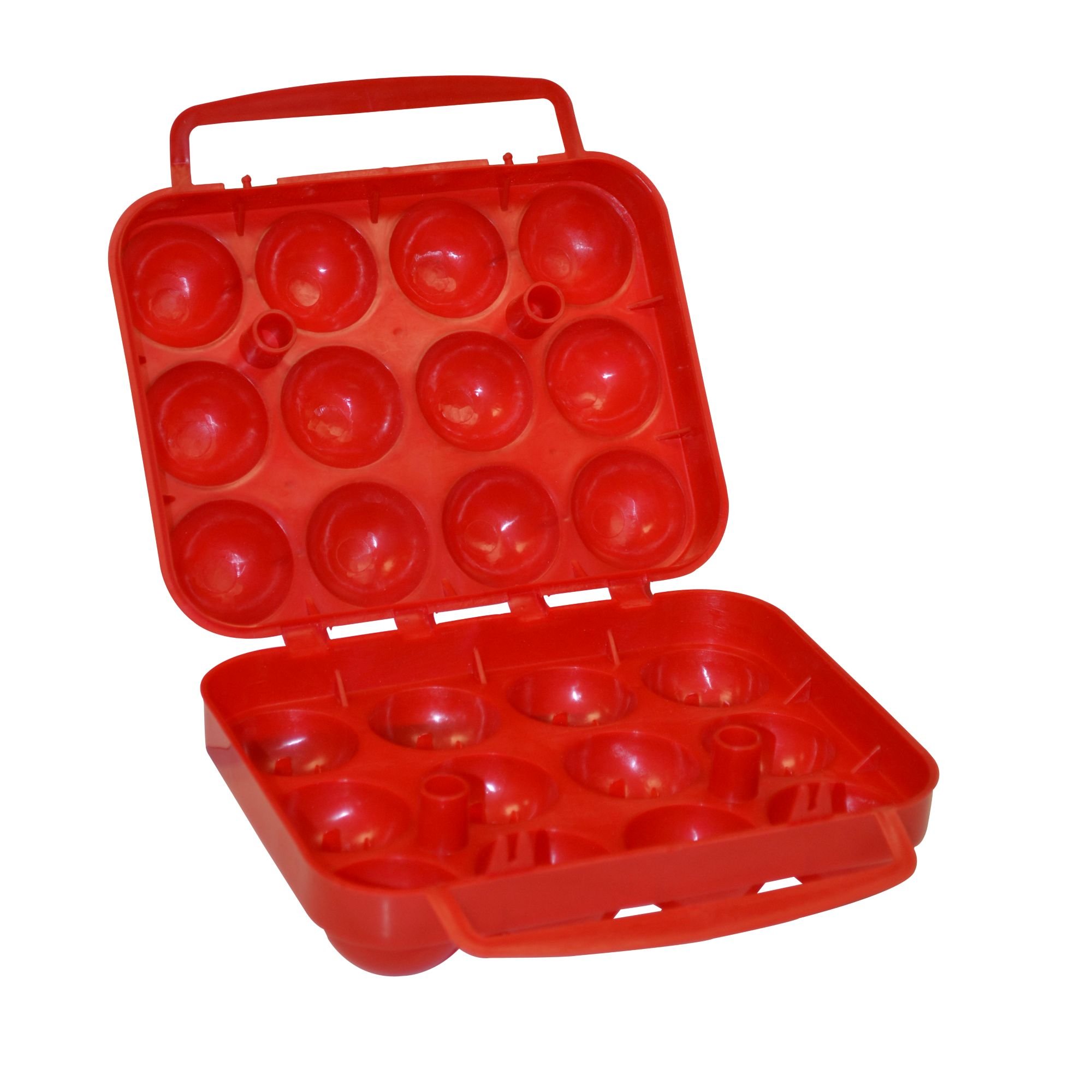 Photo 1 of Coleman Company 12 Count Egg Container, Red