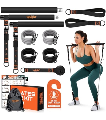 Exercise Bar Pilates Equipment KARLUTX Pilates Bar Kit 10