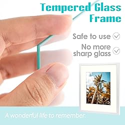 Frametory, 16x20 Picture Frame with Mat for 11x14