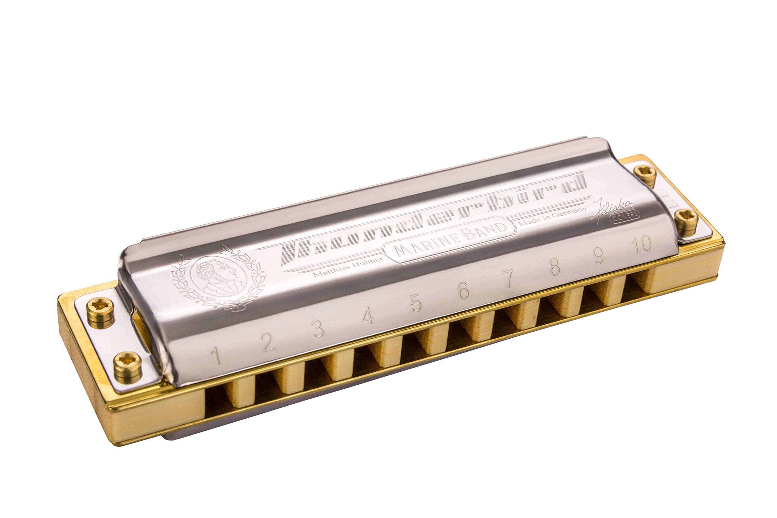 HOHNER Harmonica Marine Band Thunderbird D-Low