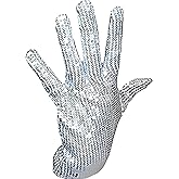 blinkee Non Light Up MJ Jacko Thriller Beat It Billie Jean Right or Left Hand Sequin Glove