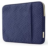 BAGSMART Lightweight Laptop Sleeve with Pocket, Protective Laptop Case | 13-14 inch Laptop Case Slim Protects Laptops for Office &amp; Travel Use Water Resistance