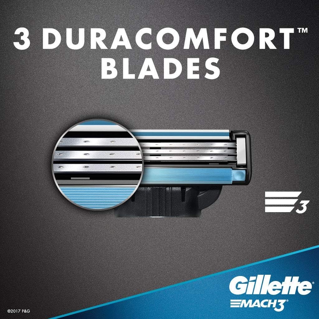Gillette MACH3 Razor Blades - 8 Pack of Refills, 1 count (Pack of 8) - Image 5