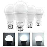 UNILAMP 3 Way LED Light Bulbs Daylight White