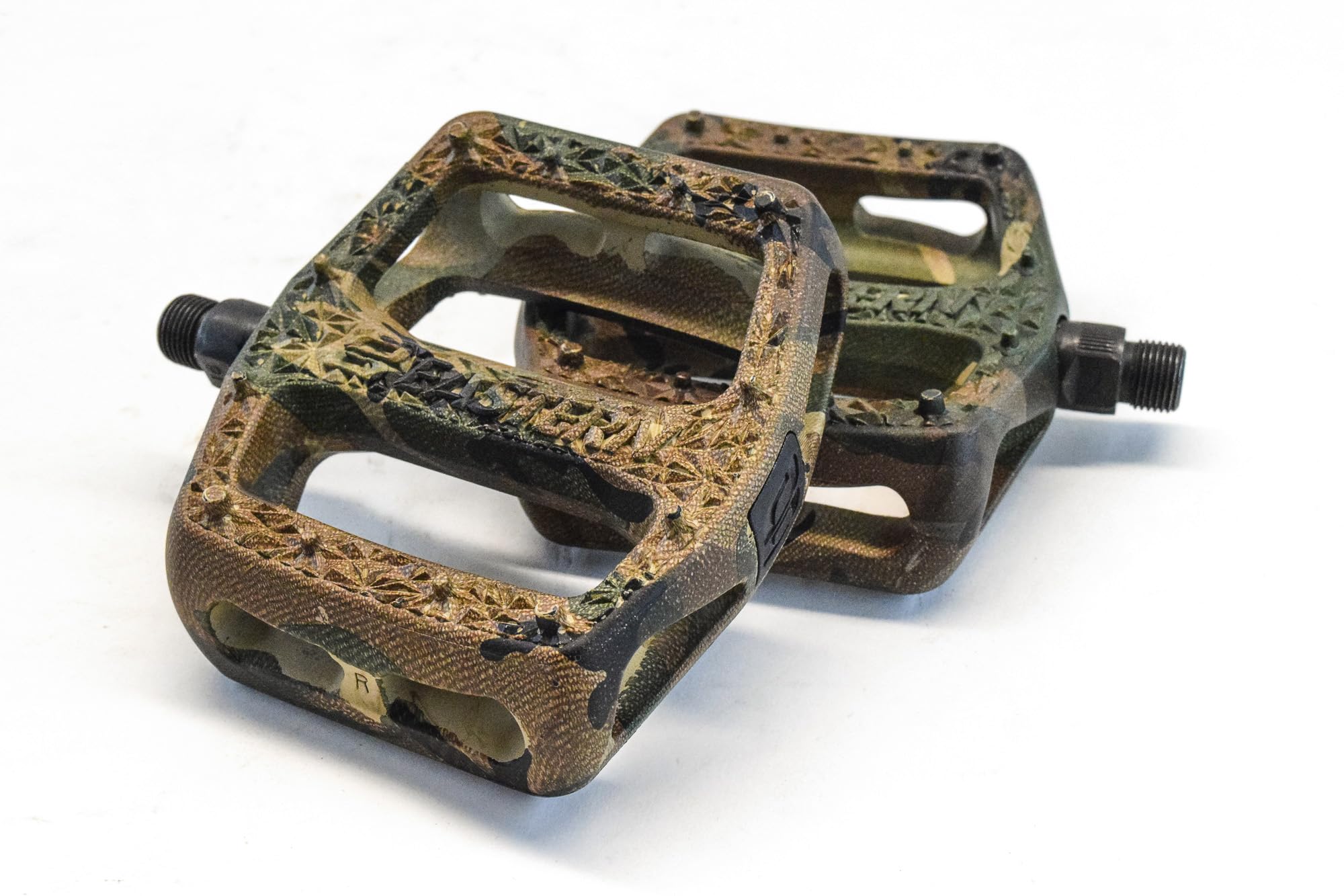 Eastern Bikes Facet BMX Pedals (Camo Green)