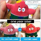 EIGTWEN 50ml Air Dry Clay Glaze Gloss Varnish for Air Dry Clay view 4
