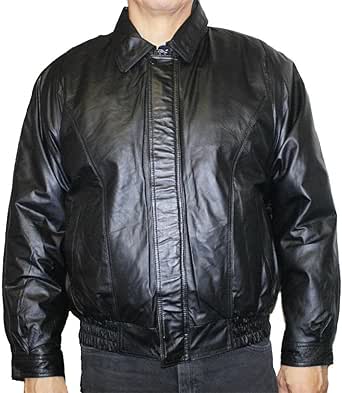 classic mens leather bomber jackets