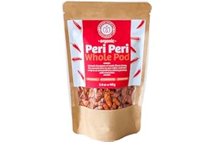 DONA MARIA GOURMET 40g Organic Piri Piri Peri Peri Spice Hot Chilli Pepper Whole Pod from Portugal African bird's eye