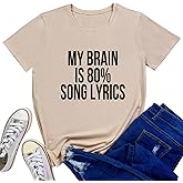 LOOKFACE Women Cute T Shirt Junior Tops Teen Girls Graphic Tees