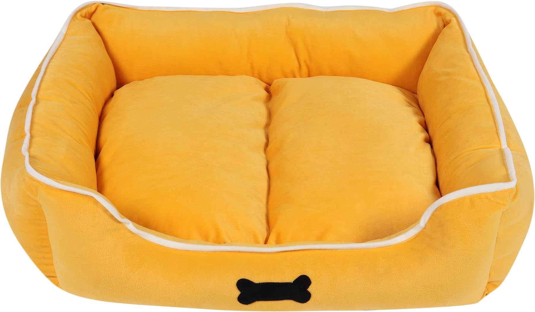 Mr Oreo Super Soft Cozy Dog/cat Bed Yellow