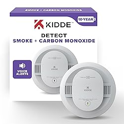 Kidde Smoke & Carbon Monoxide Detector, 10-Year