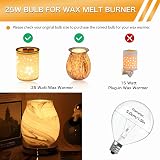 Caldarax E12 25W Wax Warmer Bulbs 230V Warm White 2700K Dimmable G50 50mm view 4