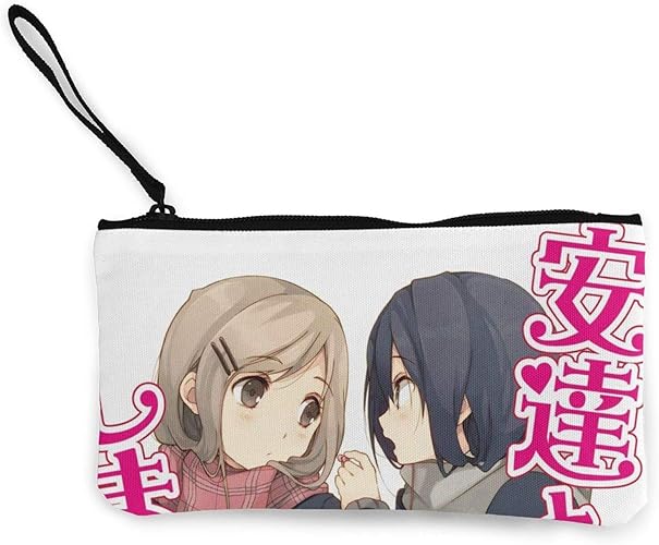 Amazon 長財布 人気 安達としまむら1 ズックの財布 多機能 おしゃれ 新設計のジッパーケー キャンバスコインケース 男女兼用 小銭入れ 収納 大容量 軽量 通学 通勤 旅行 出張 携帯に便利である カードケース メンズバッグ 財布