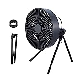 ELECOM NESTOUT Outdoor Camping Fan with Tripod, 4