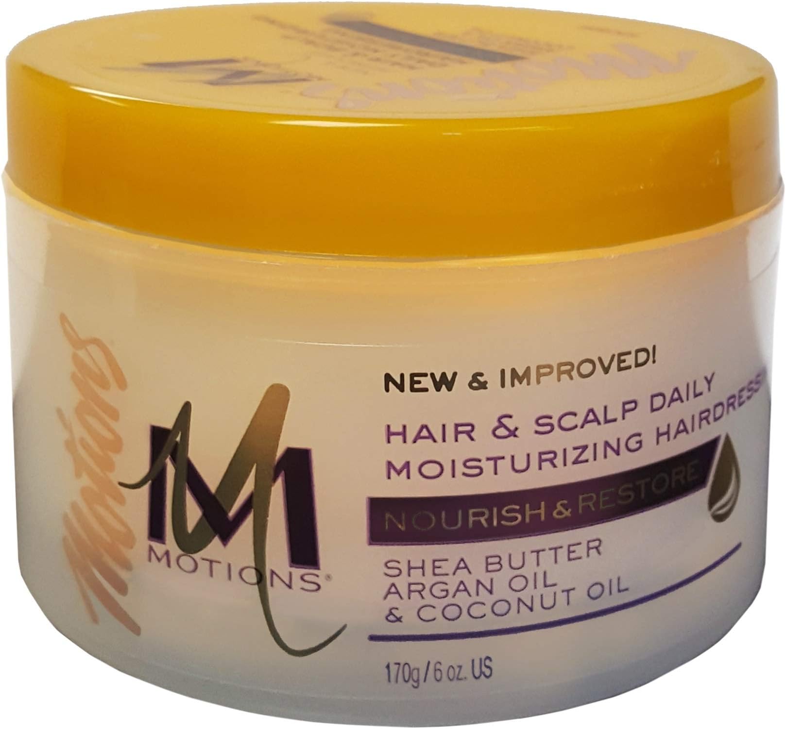 Motions Nourish & Care, Hair & Scalp Daily Moisturizing Hairdressing 6 oz (Pack of 4)