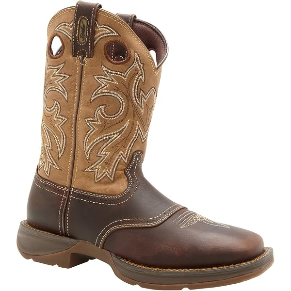 Amazon.com | Durango Saddle Up Western Boot, Brown And Tan  display picture 3