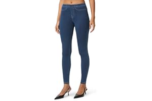 No nonsense Women’s Classic Denim Leggings, Jeggings for Women with Real Back Pockets, High Waisted Stretch Jeans