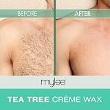 MYLEE Tea Tree Soft Creme Wax 450g for Sensitive Skin - Hair Removal view 4