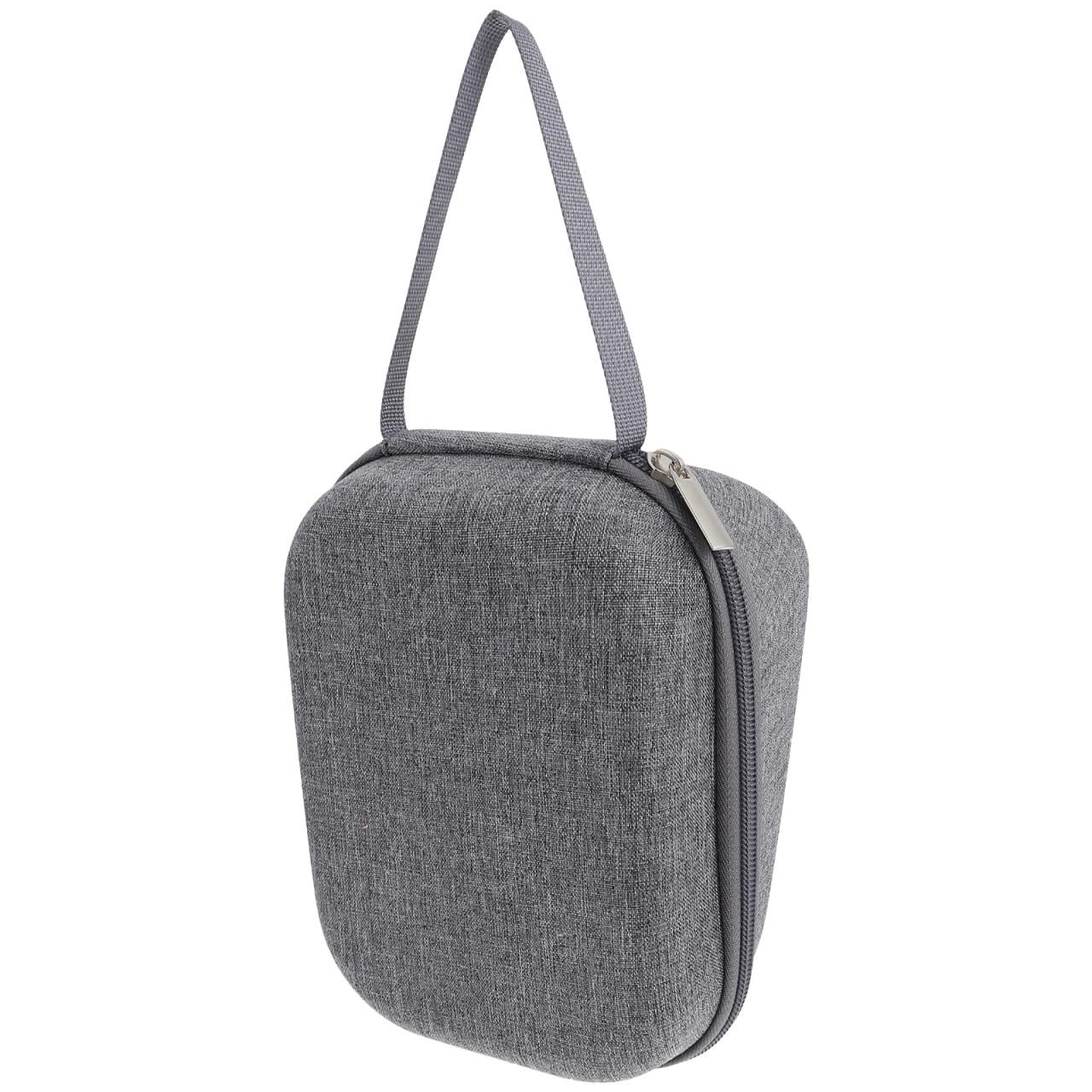 HEMOTON Handheld Storage Bag 7X7X4 Inch Compact Eva Hard Case with Handle for Equipment Travel and Home Organization