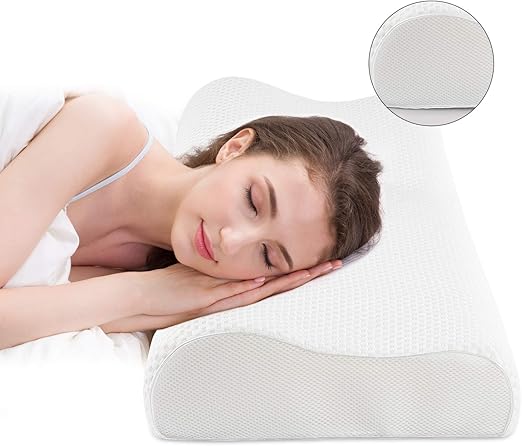 Amazon Com Fityou Memory Foam Pillow For Sleeping Contour