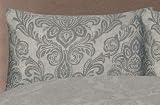 PRIME LINENS Duvet Cover Set 4 Pcs Brushed Microfibre Grey King Size view 3