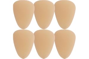 AUTENS Camel Toe Concealer Pads 6-Pack, Seamless No-Show Cover, 2000 Air Vents Memory Foam Cushions for Women, Non-Adhesive &
