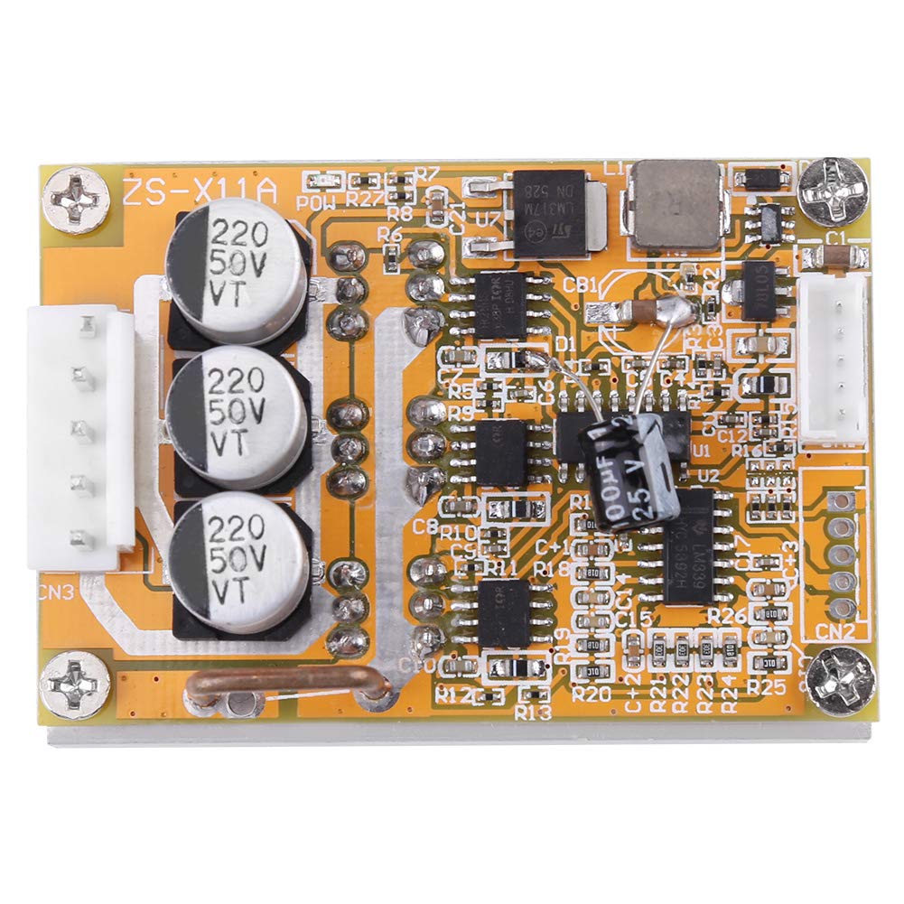 Brushless Motor Controller, 5V-36V 350W DC Brushless Motor Board Safe Motor Controller BLDC PWM Driver Board with Cable Control Board Modulebldc motor controller
