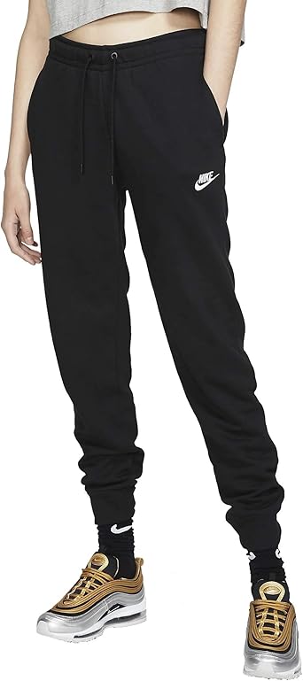 Nike Essential Women's Sweatpants Jogging Bottoms - Black - X-Large: Amazon.co.uk: Clothing