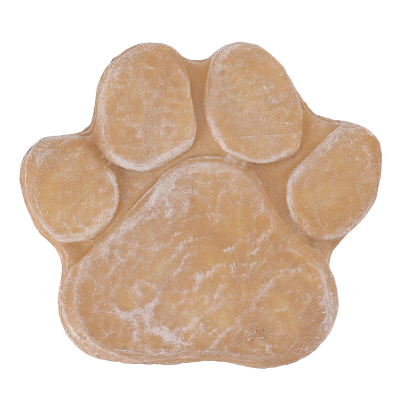 Hapivida Pet Memorial Stone, Resin Paw Shape Garden Dog Memorial Stone Pet Memorial Plaque Dog Paw Garden Stepping Stone for Dog and Cat Lovers