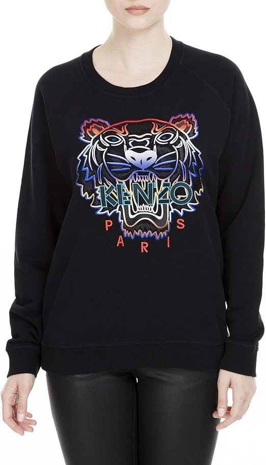 kenzo black women's sweatshirt