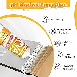 PH Neutral PVA Glue for Book Binding, 100ml Book