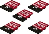Patriot EP A1 256GB Micro SD Card for Android 4K Video V30 PEF256GEP31MCX 5 Pack view 2
