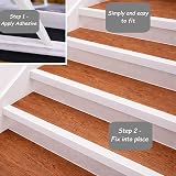 Virtual Plastics Plastic Corner Trim 50mm x 50mm 1m White PVC 90 Degree view 7