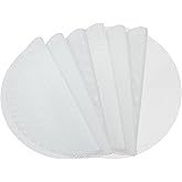 VDAMZVO 10Pcs 10 Inch Reusable Silicone Steamer Liners, Non-stick Bamboo Steamer Mesh Mat for Home Kitchen Cooking/Restaurant