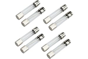 BRATI 8-Pack Pellet Grill Fuse Replacement for Traeger, Pit Boss, Z Grills & Grilla Wood Pellet Grills and Smoker,Pellet Grill 5 Amp 250 Volt Fuse,Ele211